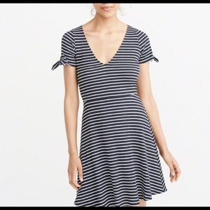 Abercrombie & Fitch Striped Skater Dress NWOT
